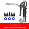 Yellow Universal High-Pressure Pneumatic Grease Gun with Leak-Proof Handle and Electric Nozzle Accessories