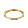 Enamel Vintage Cloisonne Bangle Traditional Women's Hand Bracelet Flower Bangle  Girls