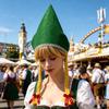 With Braids Party Hat Polyester Festival Costume Accessory High Quality Oktoberfest Hat  Party