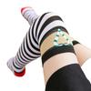 Halloween Thigh High Stockings Stars Striped Over the Knee Socks Striped Stockings Polka Dot Stockings Long Socks