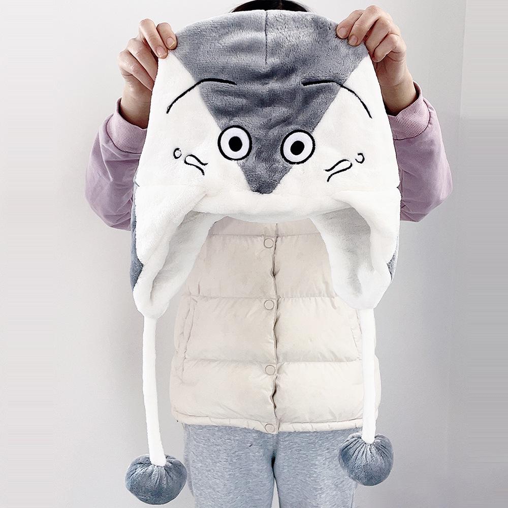 Winter Warm Cute Plush Ear Protection Hat