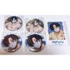 Used SAKAMOTO DAYS Mafuyu Seba Glitter Can Badge Hologram Can Badge Bonus Instant Photo Style Card