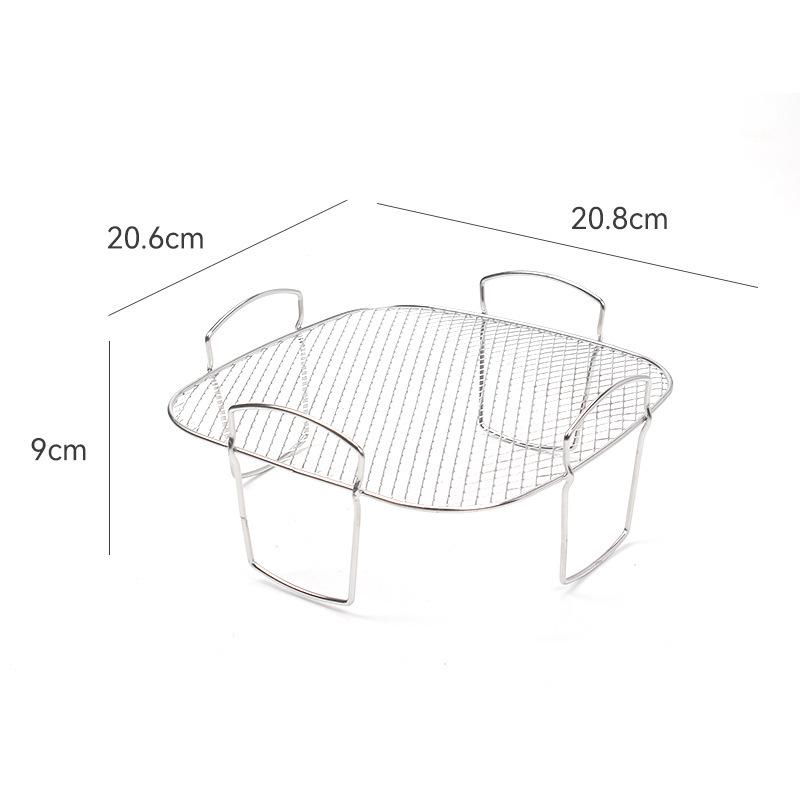 Stainless Steel Multi-Layer Square Air Fryer and Oven Rack