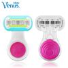Gillette Venus Rasierer für Frauen und Mädchen, ultradünne Klingenschichten mit Gleitseife, Safty Razor Rasur und Haarentfernung