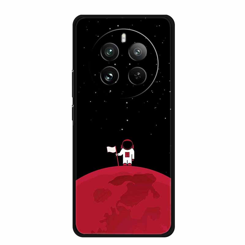 For Realme 12 4G Case 6.67" Luxury TPU Soft Silicone Phone Cases Back Cover for Realme12 4G Shockproof Lovely Cute Bumper Coque