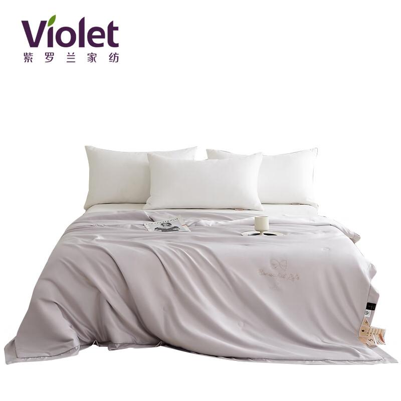 Violet Mulberry Silk Quilt