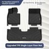 For BYD Equation 2025 Leopard 3 Titanium 3 Set TPE Car Floor Mats & Cargo Liners Waterproof Protector Auto Interior Accessories