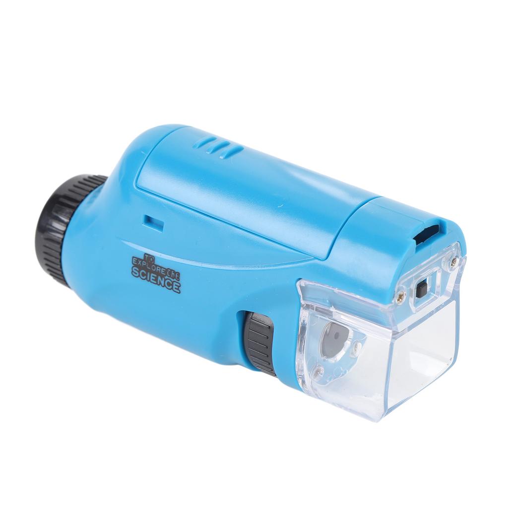 Kids Microscope Kit Portable Miniature Microscope Handheld Microscope For Home School Outdoor Science Experiments