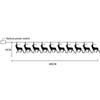 10LED 2M Deer LED String Light Battery Operated Reindeer Indoor Decoration For Home Christmas String Lights Outdoor Xmas Party