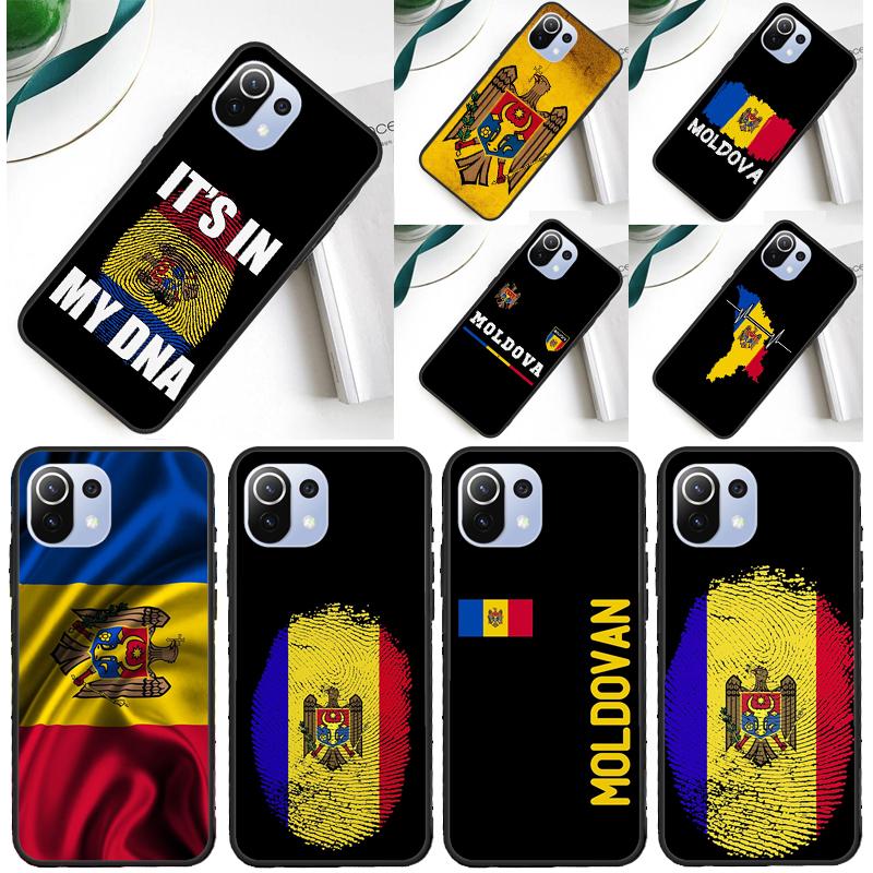 Bandeira da Moldávia Moldavos Capa Para Xiaomi 14 Ultra 13 11T 12T 13T 14T Pro POCO X6 X7 Pro X3 X5 F3 F5 F6 M6 Pro Capinha