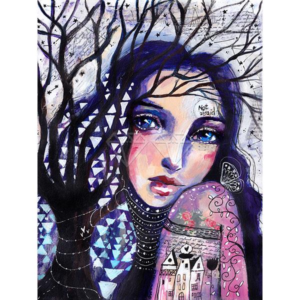 DIY 5D Diamond Painting Comic for Girl Diamond Mosaic Cross Stitch Kits Home Decoration Full Round Diamond Embroidery