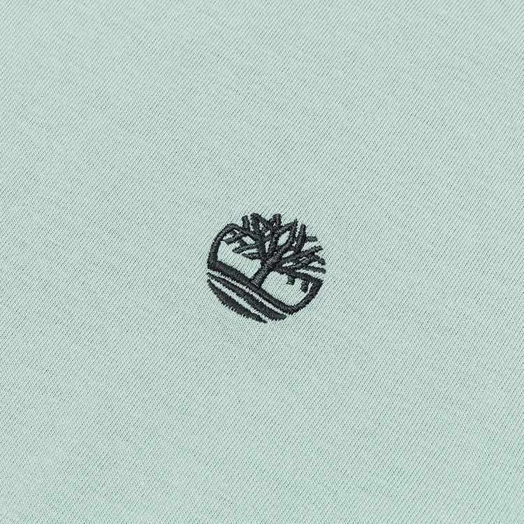 Timberland Short Sleeve Casual Breathable Slim Fit Round Neck T-Shirt Men Tops Embossed-Green A2EKJENE