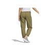 Adidas Neo Logo Print Lace-Up Breathable Casual Sports Pants Women Pants Brown HB4099