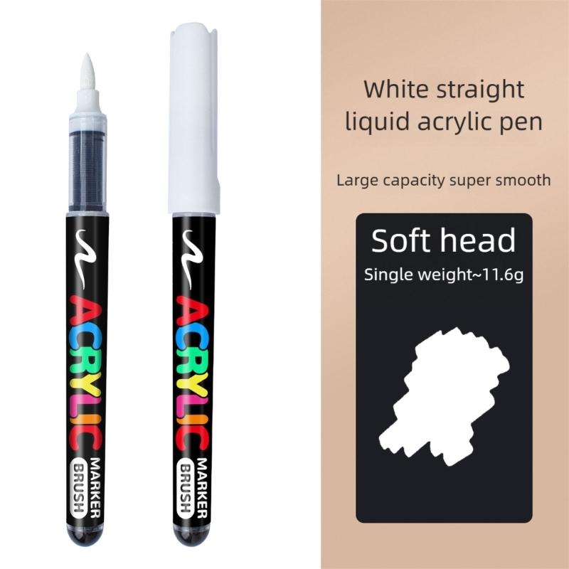 Fast Drying Highlighter Marker Pen Plastic Body Smooth Flow Tip Ideal For Artists And Craft Projects