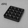 4x4 Billiard Ball Groove Design 16 Holes Tray Billiards Storage Box with Anti-Slip Arc Concave Durable 3D Printed Pool Holder Tray for Snooker