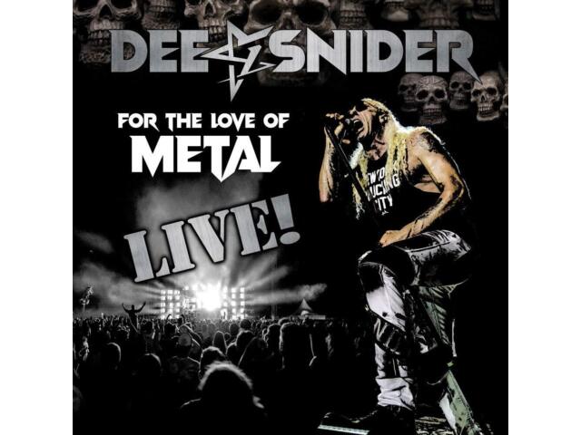

DEE SNIDER FOR THE LOVE OF METAL LIVE JAPAN CD + BLU-RAY ДИСК 2020 GQCS-90921