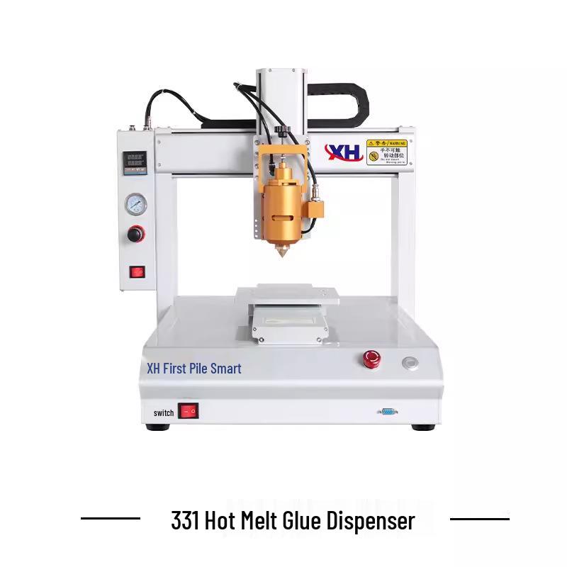 Fully Automatic Glue Dispensing Machine with UV, Silicone, Hot Melt, and AB Glue Capabilities – Single/Double Station, Three-Axis Precision.