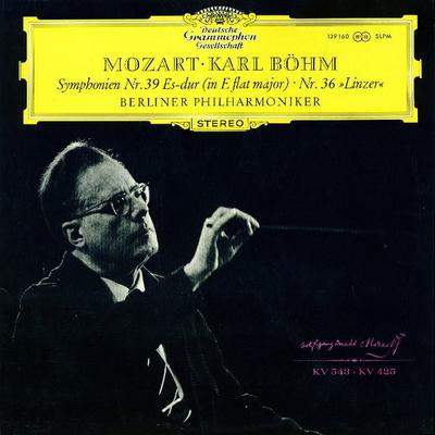 LP Record WOLFGANG AMADEUS MOZART • KARL BÖHM - Symphonies No. 39 In E Flat Major ? 139160SLPM Deutsche Grammo 1966 Germany Classical Used