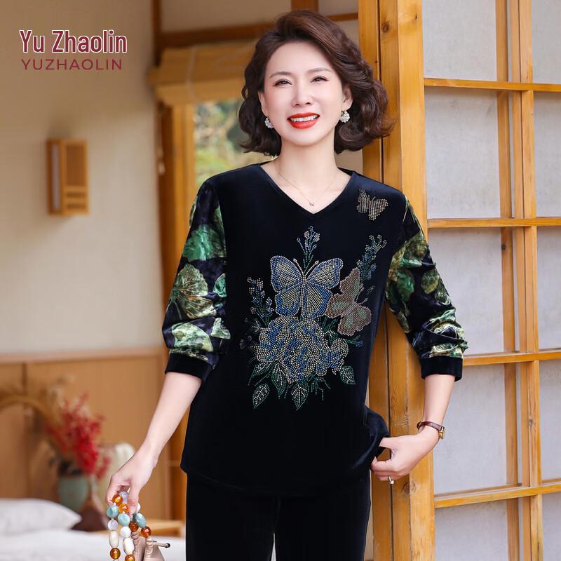 YUZHAOLIN Women s Elegant Chiffon Blouse 2XL