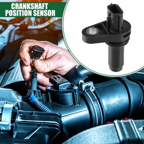 Engine Crankshaft Position Sensor Crank Sensor for Nissan Altima ABS Black