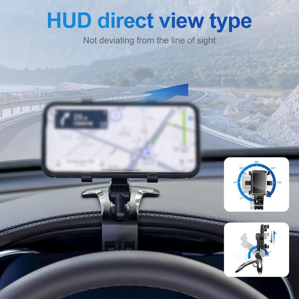 Magnetic Car Phone Holder Car Navigation Any Angle Bend And Rotate Wireless Charging