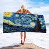 Famous Paintings Willem Van Gogh Bath Towel Microfiber Soft Water Absorbing Breathable For Girl Kids Decorative Beach Towel
