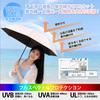 Folding UV Light Blocking and Heat Double Rib Structure UV Suitable for Sunny and Rainy with Storage Birthday Green Parasol, Protection, 100%