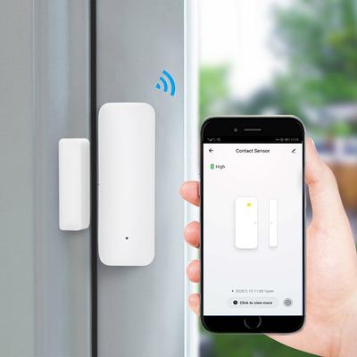 Smart WIFI Door Magnetic Alarm Detector Independent Magnetic Sensor