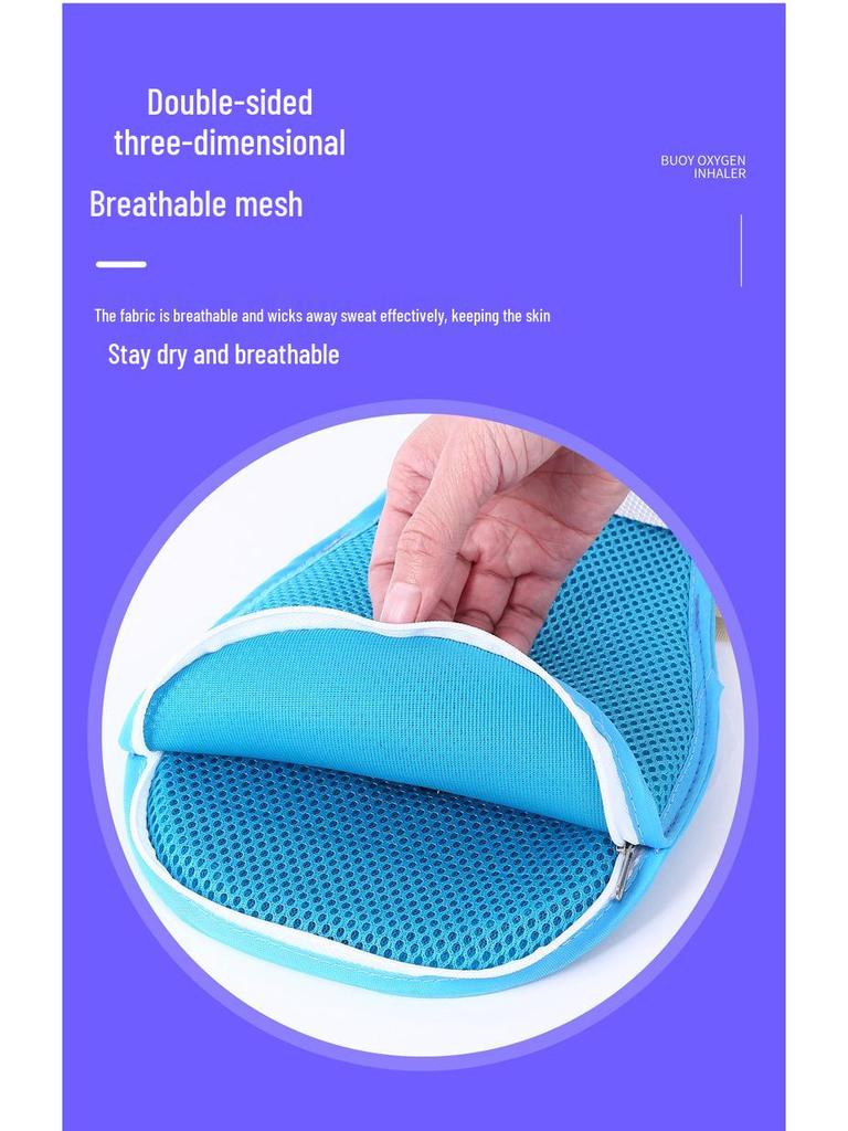 Elderly Anti-Scratch Restraint Gloves with Zipper for Safe Wrist Fixation