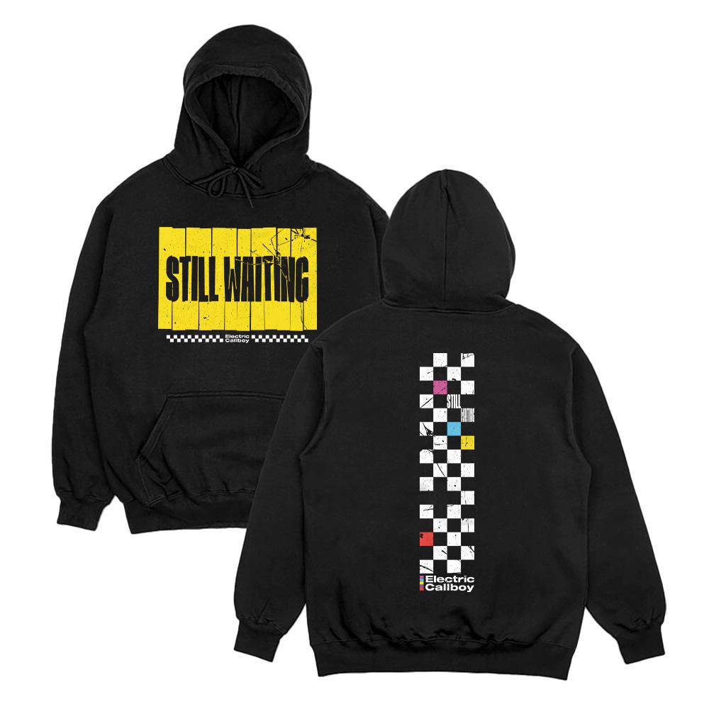 

Electric Callboy Still Waiting Hoodies Fashion Sweatshirt Graphic Printing Grunge Clothing Women Men Vintage Pullover Streetwear XS чёрный
