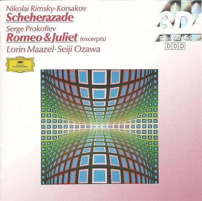 CD NIKOLAI RIMSKY-KORSAKOV, SERGEI PRO - Rimsky-Korsakov:Šeherezáda/Prokofjev 4278162 Deutsche Grammo 1989 Německo Klasická Použité