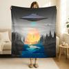 TV Show The X Files Blanket Soft and Skin Friendly For Couch Bed Napping Bedspread All Seasons Comforter