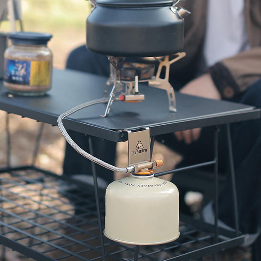 1Pc Outdoor Gas Tank Hooks Camping Table Hooks Gas Fuel Tank Hooks Thickened Stainless Steel Hanging Gas Tanks Organizer