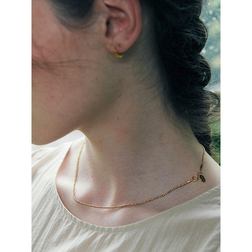 [925 Silver] Un.Silver.144 / Allure Necklace (Gold Ver.)