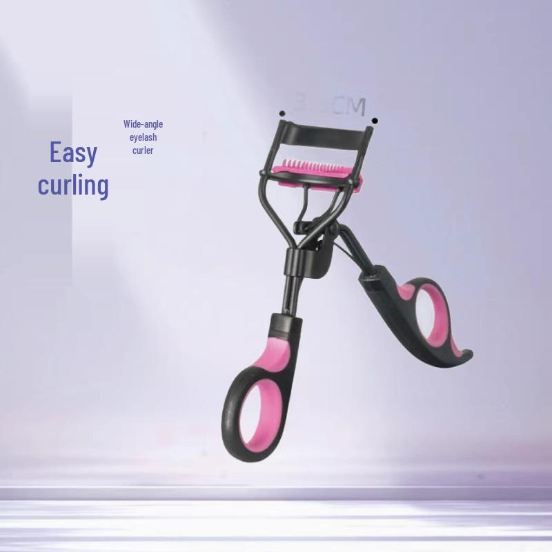Dual-Color Sunflower Eyelash Curler – No Pinch, Wide-Angle Tool Available in Bulk Bulk