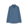 Teenie Weenie Unisex Washed Denim Casual Shirt