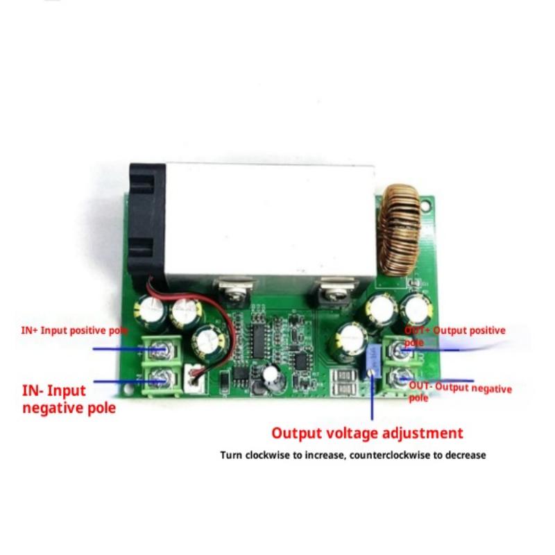 Dc 12-75V 20A Adjustable Buck Module Mppt Solar Charging Constant Voltage Constant Current Charging Module Power Module