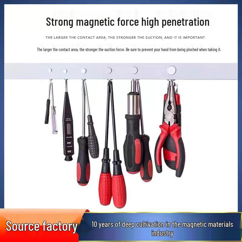 High-Strength Neodymium Iron Boron Double-Sided Cylinder Magnet (8×10mm)