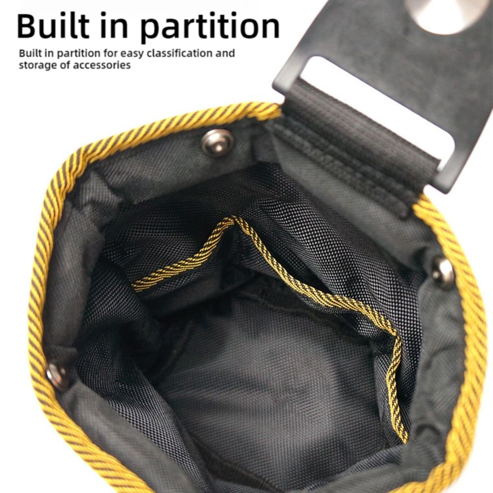 Multi Functional Waist Tool Pouch Rotating Quick-Hang Multi-Layer Waterproof Storage Bag for Electrician and Carpenter