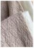 Women's Pure Cashmere High Neck Crochet Knit Sweater