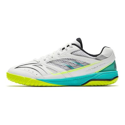 Low-Top Stoßdämpfende Rutschfeste Verschleißfeste Funktionelle Tischtennis-Badmintonschuhe Herren Sneaker Silber Grün 412510961-2