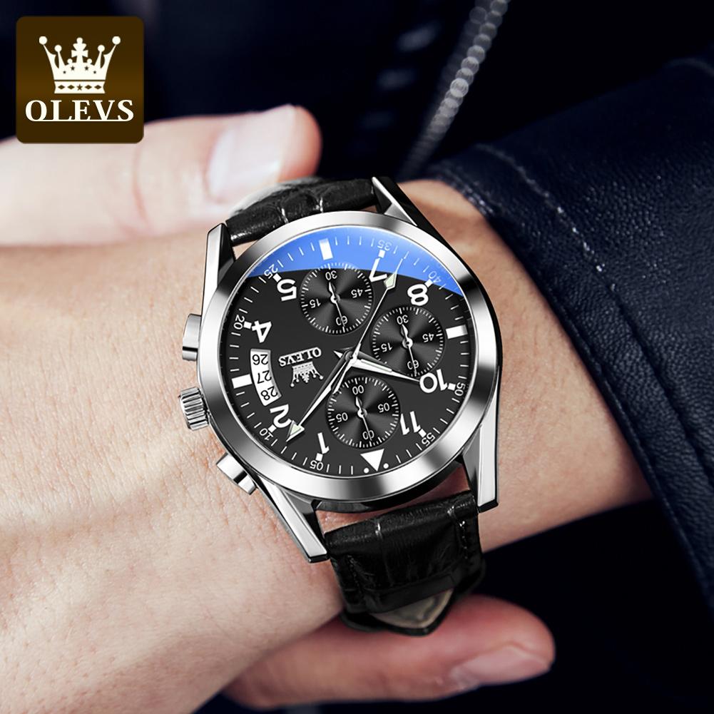 Oris Brand Multifunctional Sports Timing Quartz Watch Men's Watch 2878
