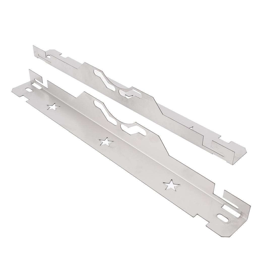 Wheel Alignment Tool with 2 Measuring Tapes Heavy Duty Stainless Steel Toe Alignment Tool Plates