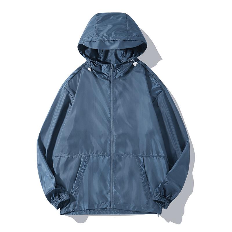 Odzież przeciwsłoneczna męska letnia lekka ochrona UV skóra jedwab lodowy szybkoschnąca oddychająca kurtka