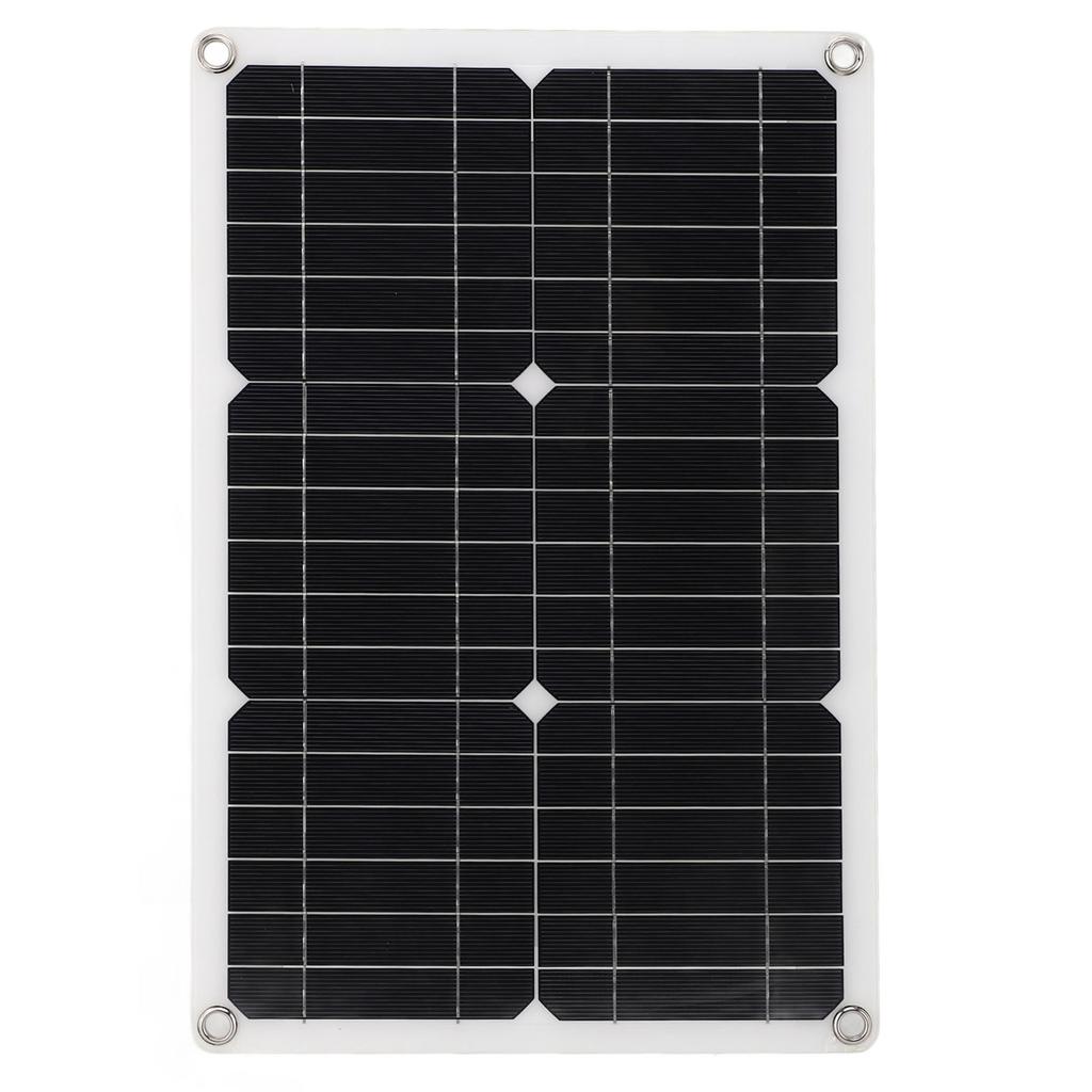 Panou solar portabil 18V 20W Panou solar semiflexibil monocristalin impermeabil pentru vehicul