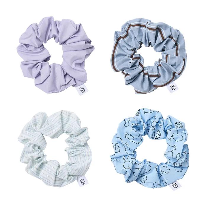 Essential Cotton Blend & Signature Hair Scrunchie 11 Colors