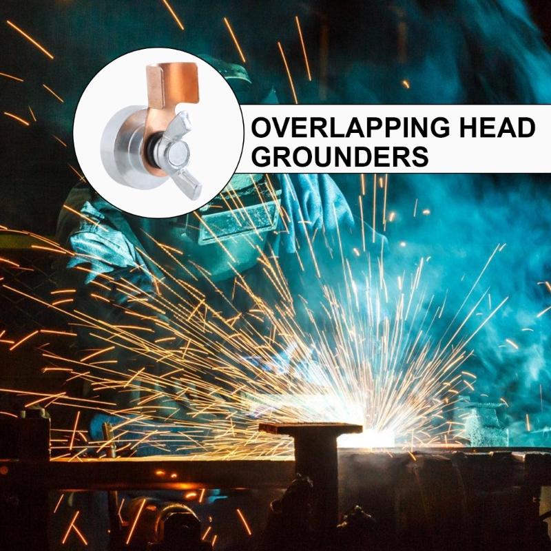 Magnetic Welding Ground Clamp Strong Gripping Quick Release Magnetic Mount Welding Support Clamp Tool for Welding