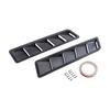 Car Tuning Accessories Hood Air Intake Panel ABS Heat Vent Car Tuning Supplies
