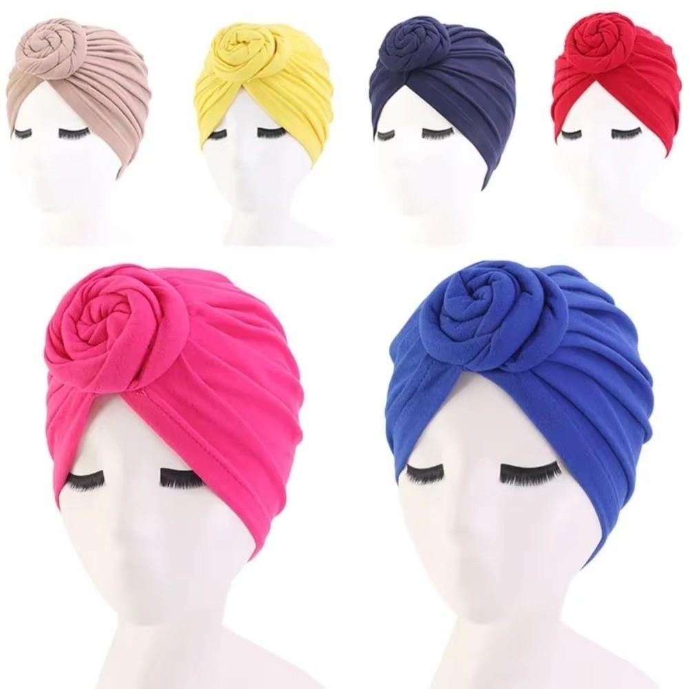 Vintage Twist Knot Turban Hat Elastic Islamic Headband New Cancer Chemo Hat  Women Headwear