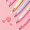 12Pcs 6 Color Roller Glues Pen Quick Dry Drying Adhesive Apply Glues Like Writing for Art Craft Card Making Scrapbooking